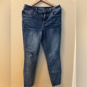 Maurices Dark Blue Skinny Jeans